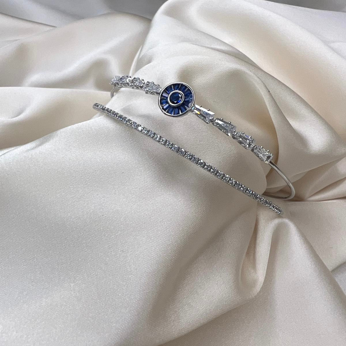 Ayarlanabilir Trust Gümüş Görünümlü Çelik Bilezik